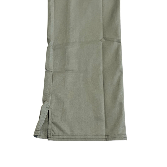 Landau Scrubs Womens XS Proflex Flat Front Cargo Jogger Seagrass Stretch NWT - Picture 3 of 12